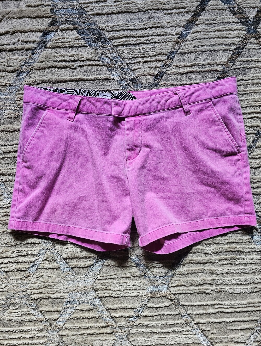 Volcom Pink Women's Casual Bermuda Shorts